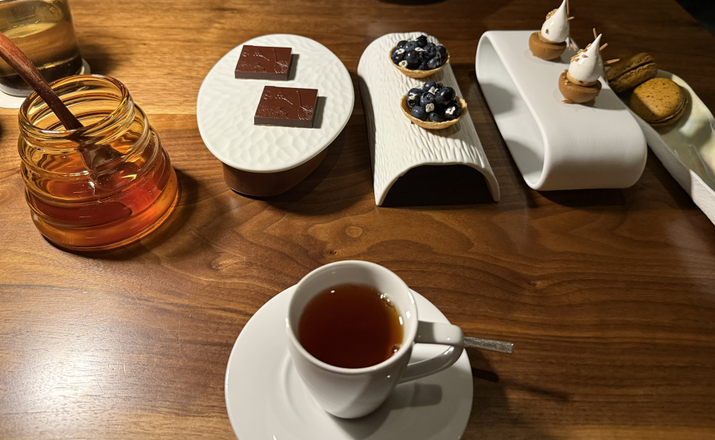 The dessert course. Photo by Karen Salkin.
